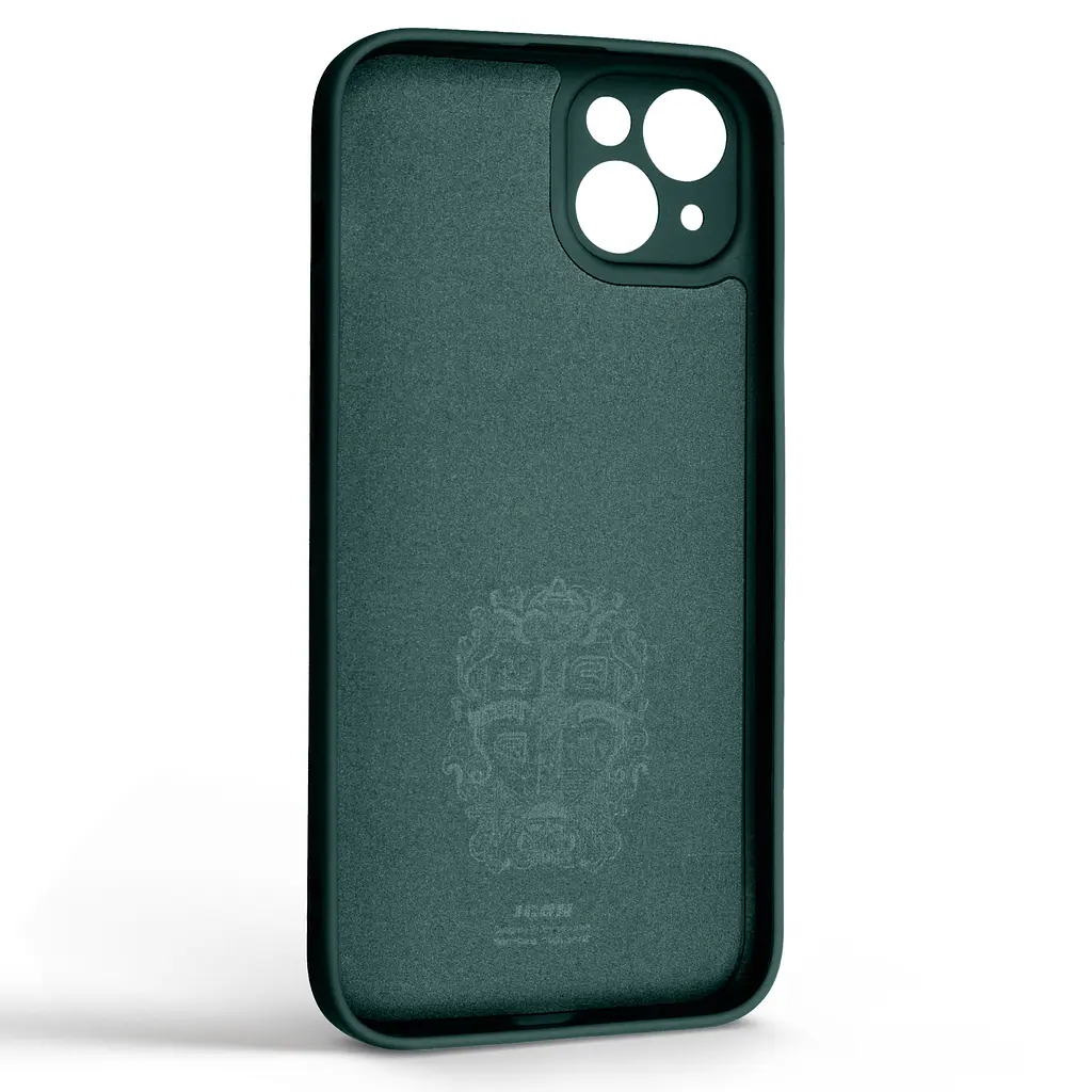 Силиконовый чехол для Apple iPhone 14 Plus, Icon Ring, зеленый, панель-накладка, с кольцом-подставкой на 360°, противоударный, возможность использования магнитных держателей, ArmorStandart (ARM68702) - фото 2