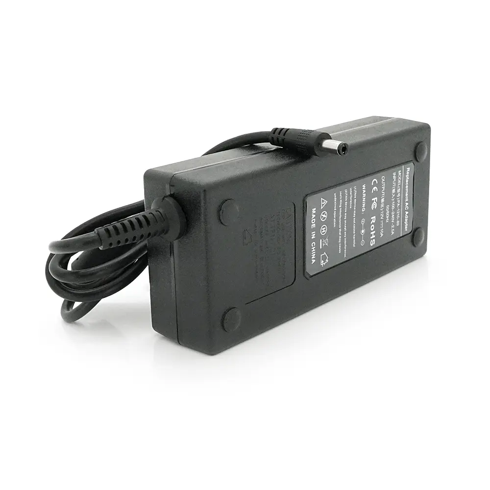 Імпульсний адаптер живлення Brazzers BRPSP120-12 12В 10А штекер 5,5/2,5 довжина 1м - фото 3