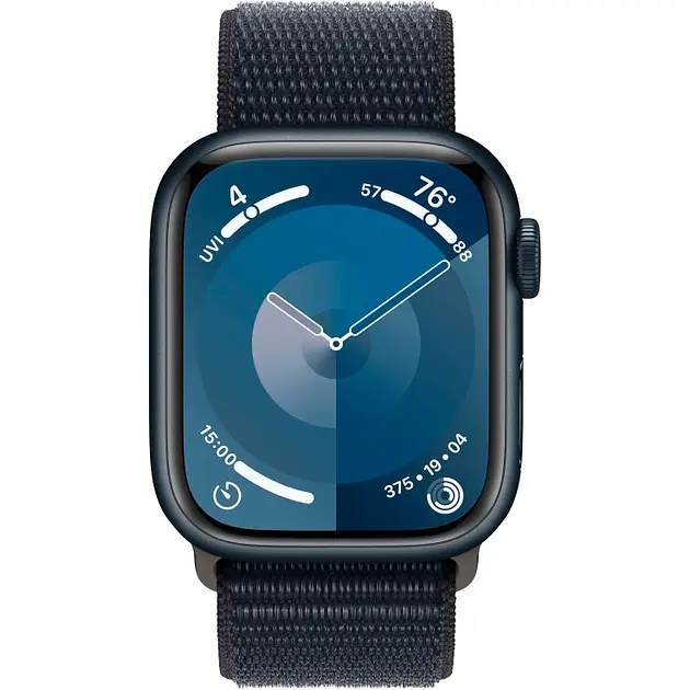Смарт-годинник Apple Watch Series 9 GPS 41mm Midnight Aluminum Case with Midnight Sport Loop [MR8Y3] [98306] - фото 2
