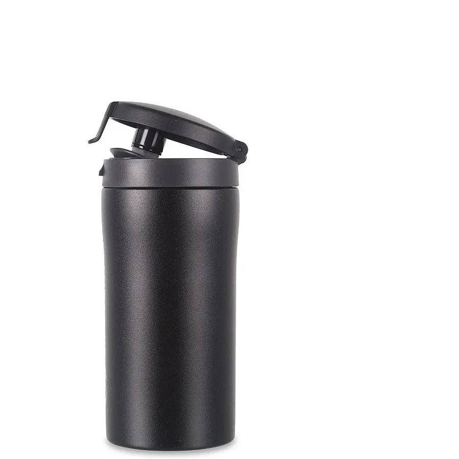 Кружка Lifeventure Flip-Top Thermal Mug Черный - фото 4