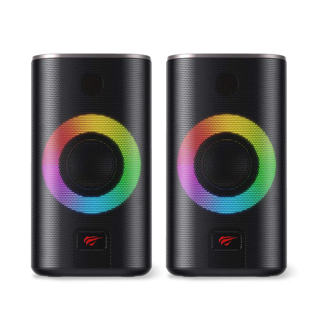 Стерео колонки ігрові HAVIT HV-SK212SE USB RGB Black HAVIT (28430-000) - фото 2