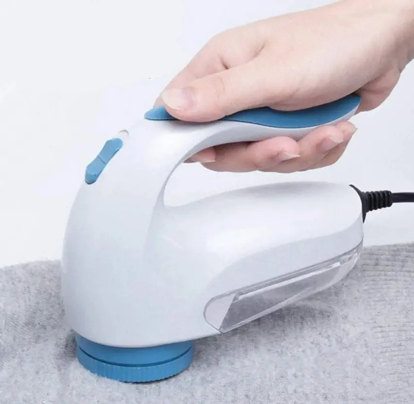 Машинка для видалення ковтунців Lint Remover JTY-2018 220В 5Вт Біло-блакитний (2104618611) - фото 6