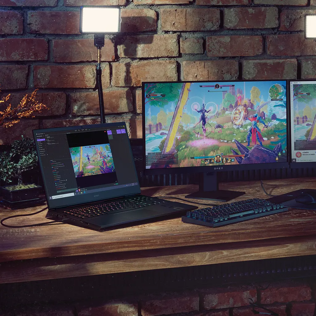 Ноутбук HP OMEN 17-ck2011ua 17.3' QHD IPS AG, Intel i7-13700HX, 32GB, F2048GB, NVD4080-12, DOS, чорний (826P5EA) - фото 7