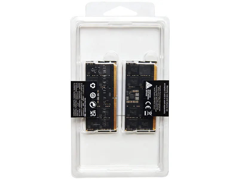 Модуль пам'яті Kingston FURY 64 GB (2x32GB) SO-DIMM DDR5 4800 MHz FURY Impact (KF548S38IBK2-64) - фото 4