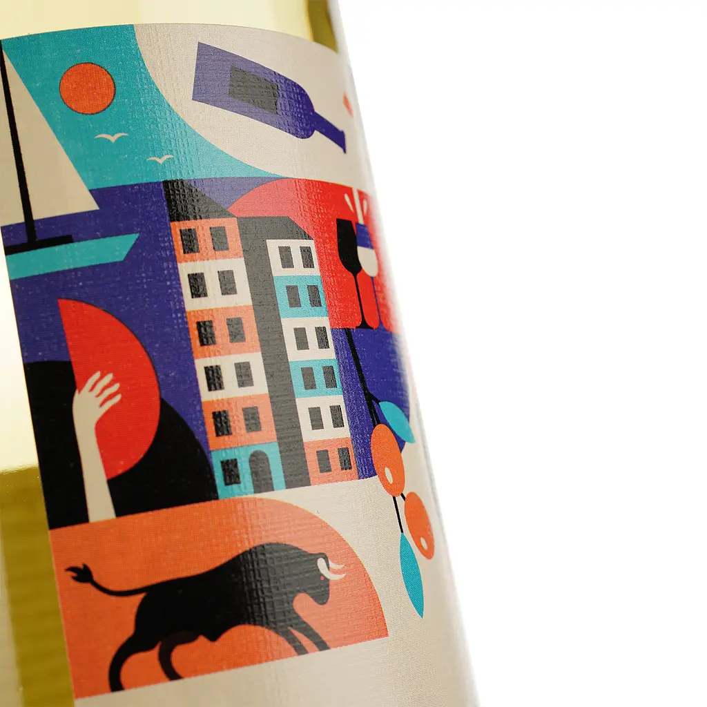 Вино Terra Espaniola, белое, полусладкое, 0,75 л - фото 3