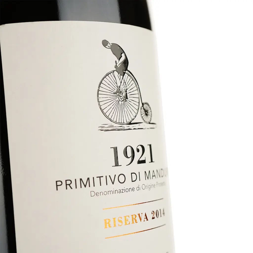 Вино Varvaglione 1921 Primitivo di Manduria Riserva красное сухое 0.75 л - фото 3
