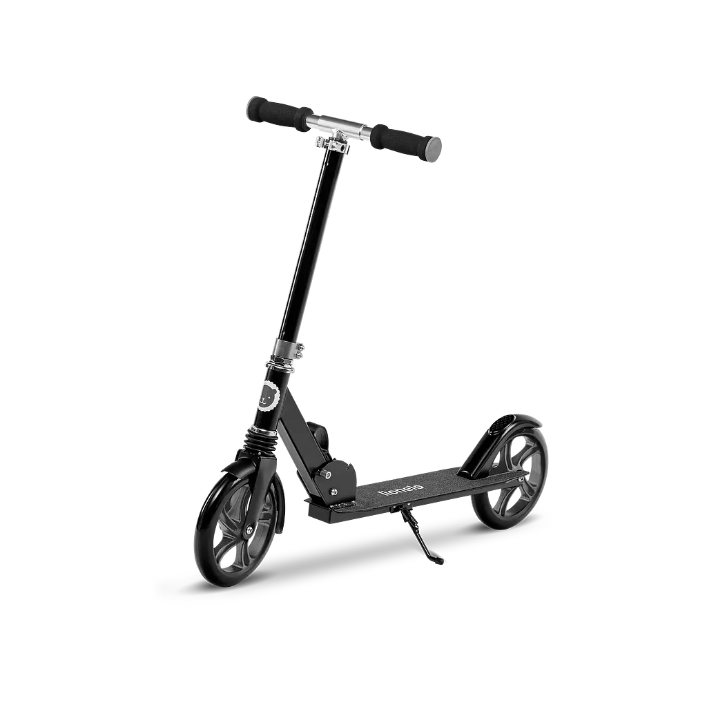 Дитячий самокат Lionelo Luca Black Graphite 35х88.5х82-97 см 000148550 - фото 7