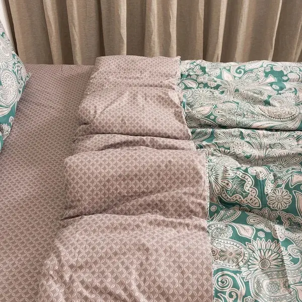 Постільна білизна двоспальне Viluta Сатин Twill 654-2 210х175 см - фото 8
