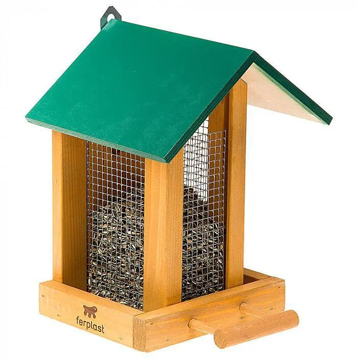 Дерев'яна годівниця для птахів Ferplast FEEDER 9 - фото 3