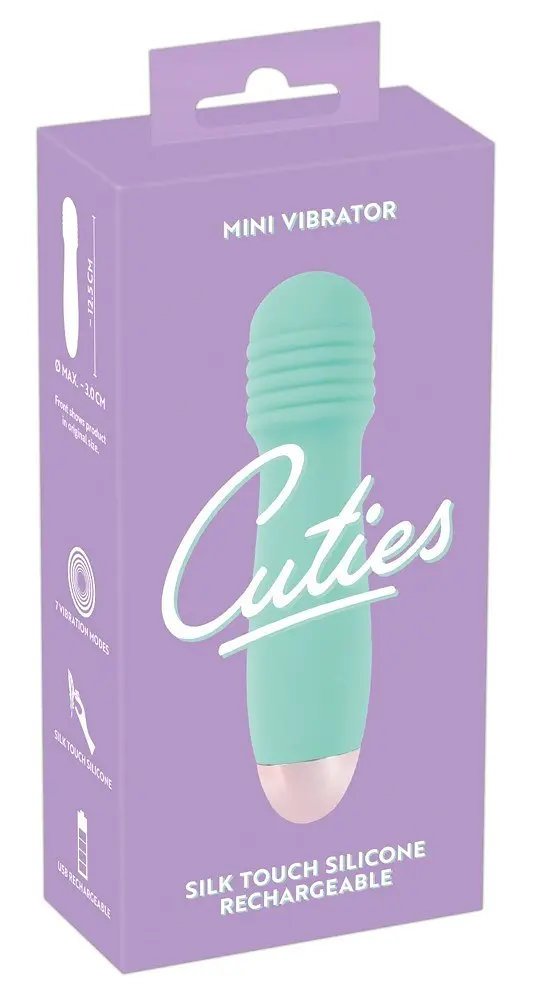 Вибратор Orion - Cuties Mini Vibrator Green Мини-, 12.5х3 см