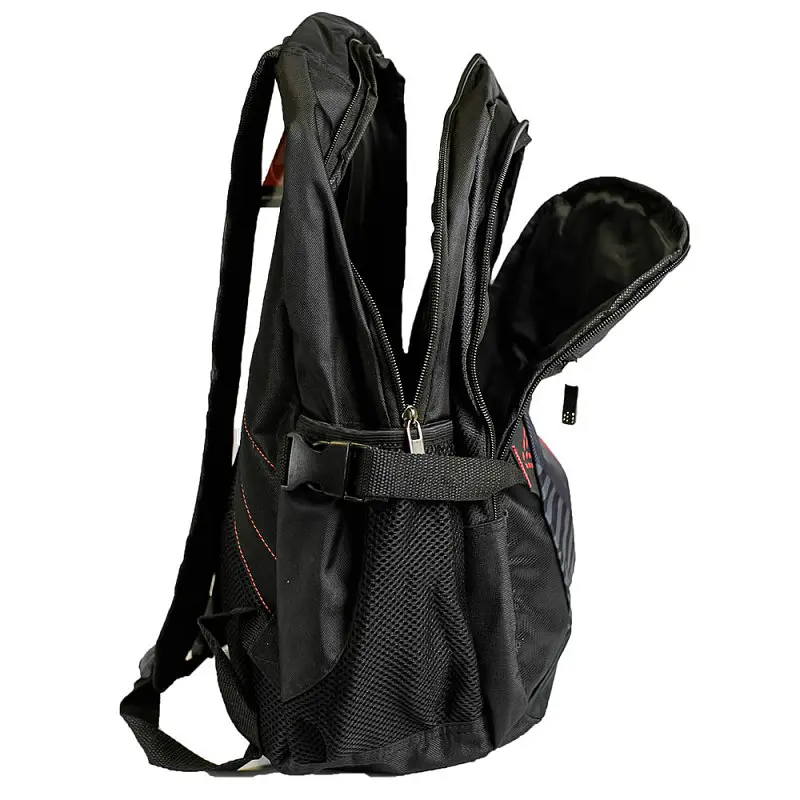 Рюкзак для ноутбука Enrico Benetti Bonaire Eb47093 Black-Red (Eb47093 618) - фото 3