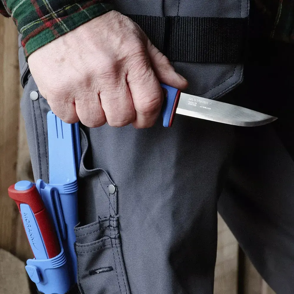 Ніж Morakniv Basic 546 Dala Red/Blue - фото 5