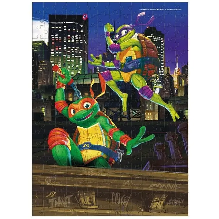 Пазл классический DoDo Toys Medium-S TMNT Донателло и Микеланджело 250 элементов (200529) - фото 2