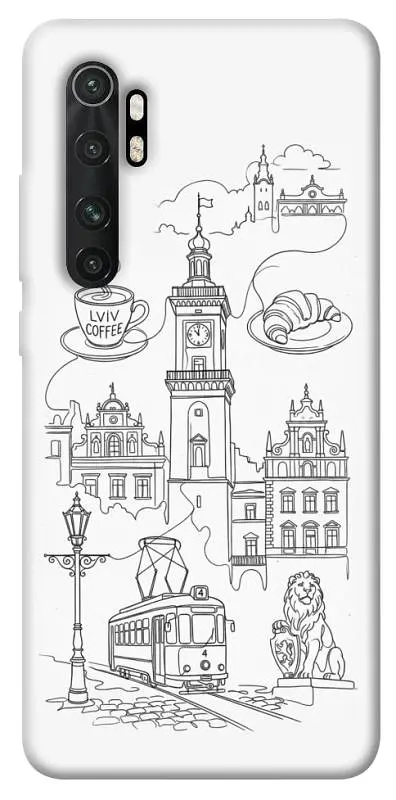 TPU чохол Demsky Lviv spirit для Xiaomi Mi Note 10 Lite