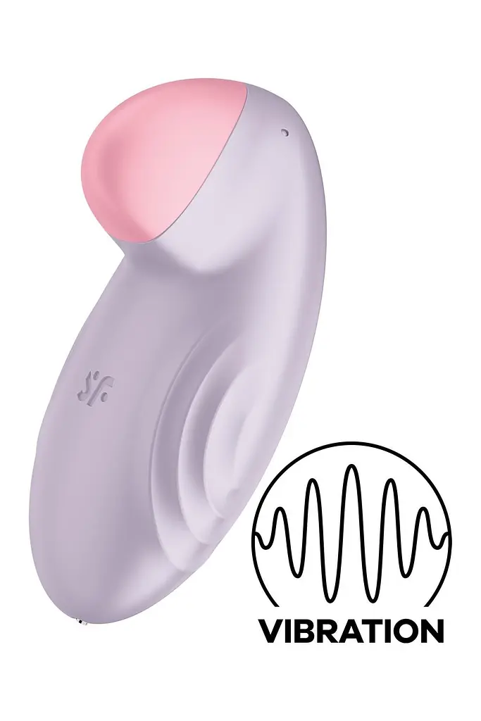 Смарт-вібратор для клітора Satisfyer Tropical Tip Light Lilac - фото 2