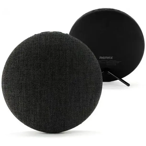 Колонка портативна Remax RB-M9 15Вт USB AUX FM Bluetooth чорна (00000016655) - фото 4
