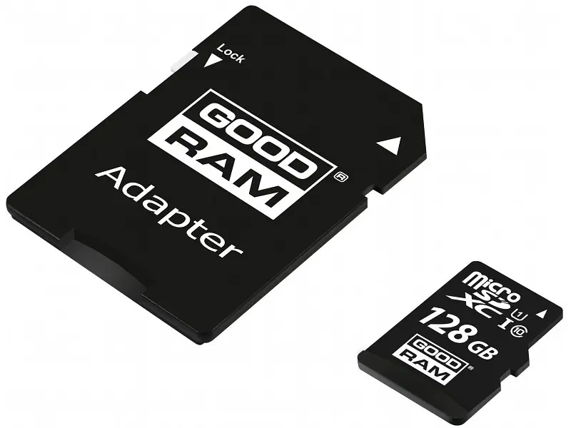Карта пам'яті GOODRAM microSDXC UHS-I Class10 + SD-adapter 128 GB (M1AA-1280R12) - фото 3