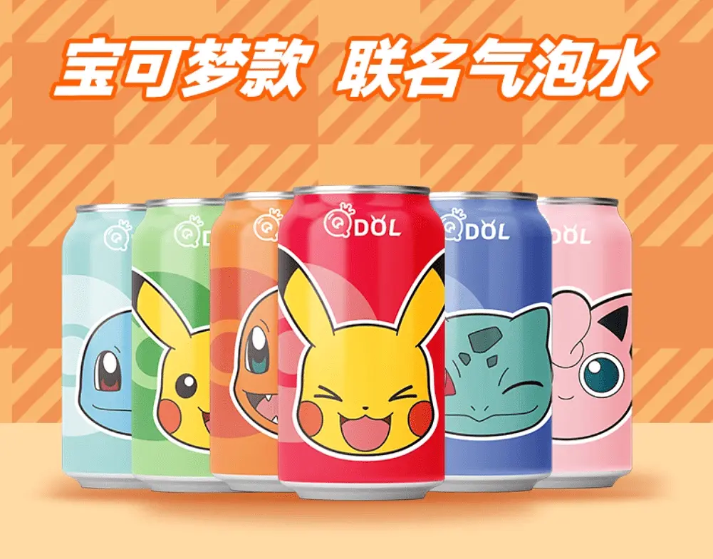 Газований напій Qdol Pokemon Lime Pikachu 330мл - фото 6