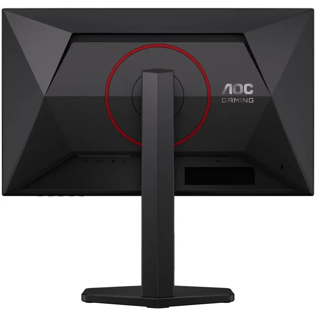 Монітор TFT 23.8" AOC 24G4ZR, Fast IPS, 260Гц, 2xHDMI, DP, HAS, Pivot, чорно-червоний (24G4ZR) - фото 4