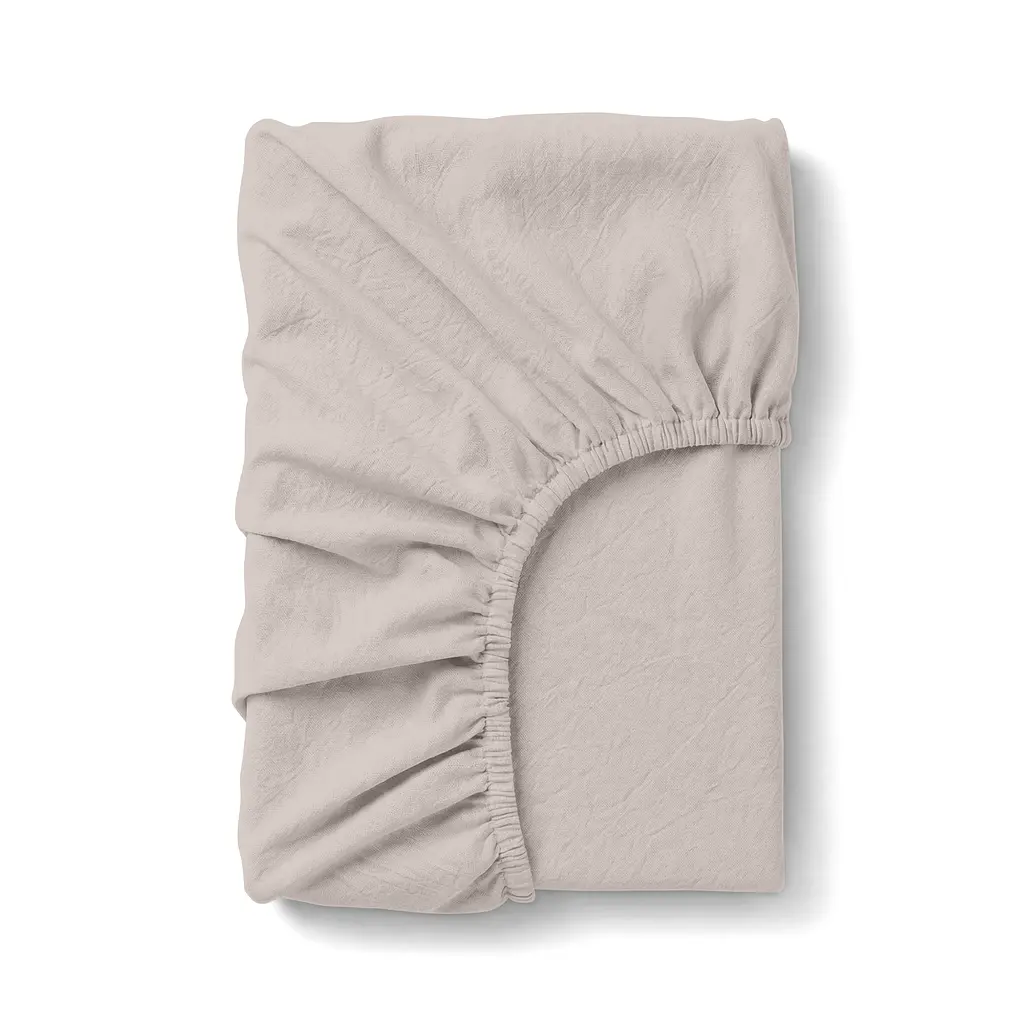 Простирадло на резинці з вареної бавовни 160х200 BRONZE COSAS (4822052418468)