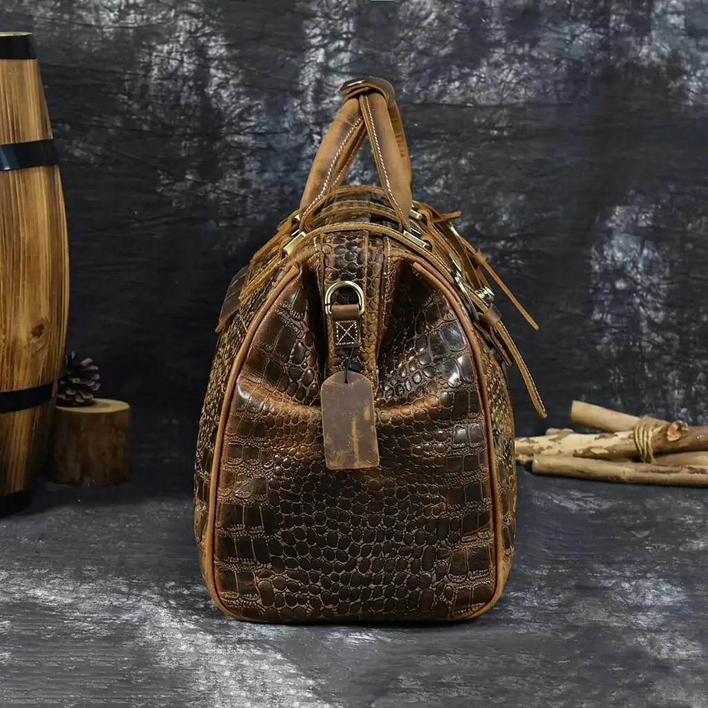 Саквояж 14410 Vintage коричневий - фото 9