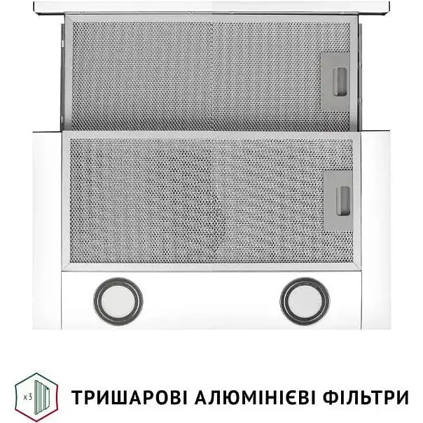 Витяжка телескопічна Perfelli TTL 502 WH LED - фото 6