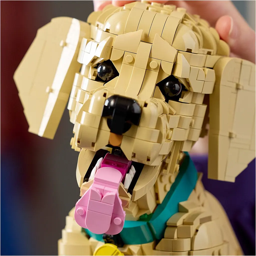 Уцінка. Конструктор LEGO Icons Цуценя золотистого ретривера 2102 деталі (11384) - фото 2