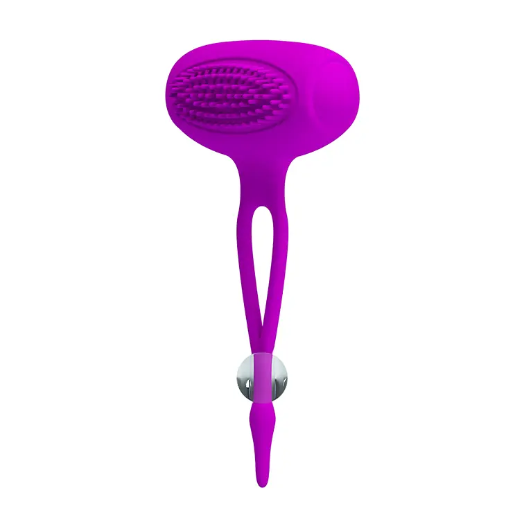 Затискачі для сосків - Pretty Love Bancroft Nipple Vibrator Purple - фото 9