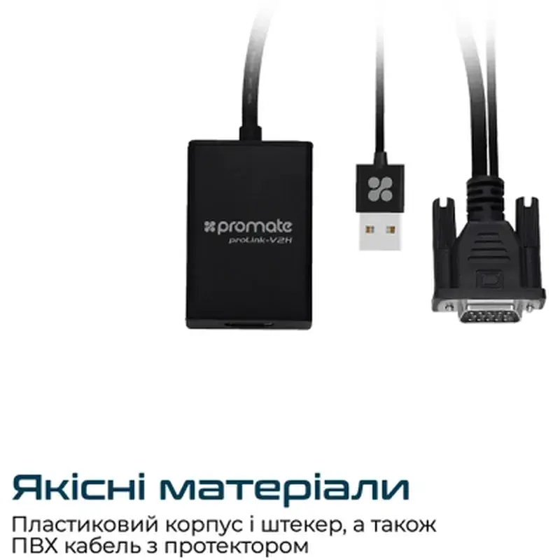 Кабель мультимедійний HDMI M to HDMI M V2.0 5.0m 90° corner Promate (prolink4k1-500.black) - фото 4