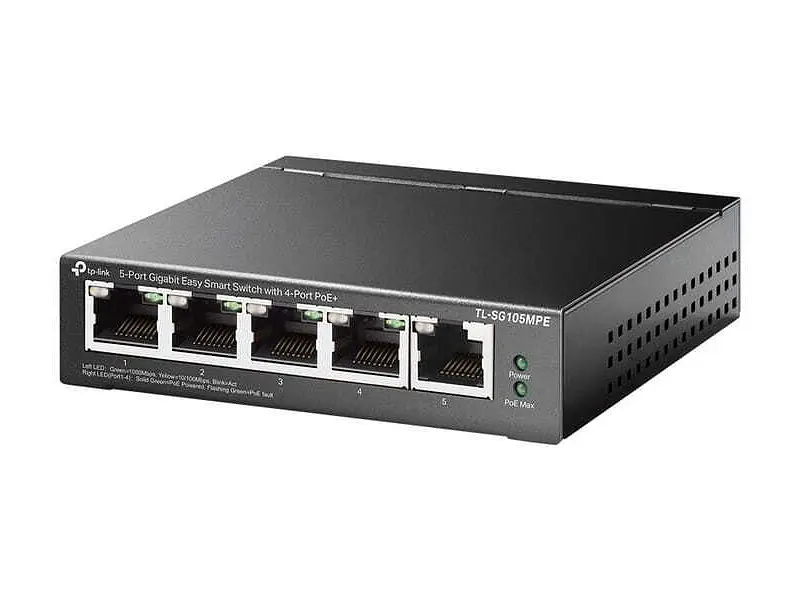 Комутатор TP-LINK TL-SG105MPE - фото 2