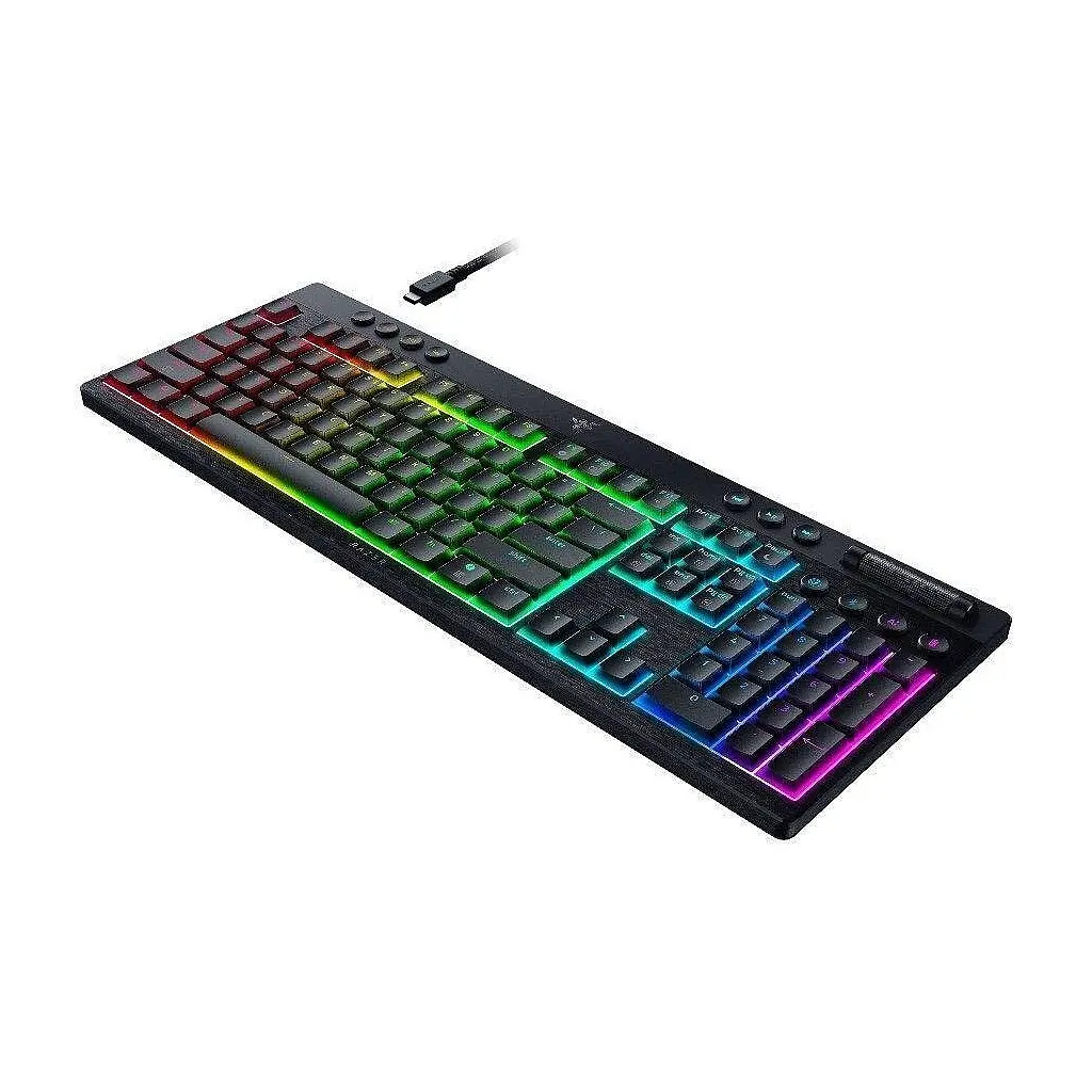 Клавіатура Razer BlackWidow V4 Low-Profile Wireless/Bluetooth/USB Orange switch UA Black (RZ03-05270800-R3M1) - фото 5