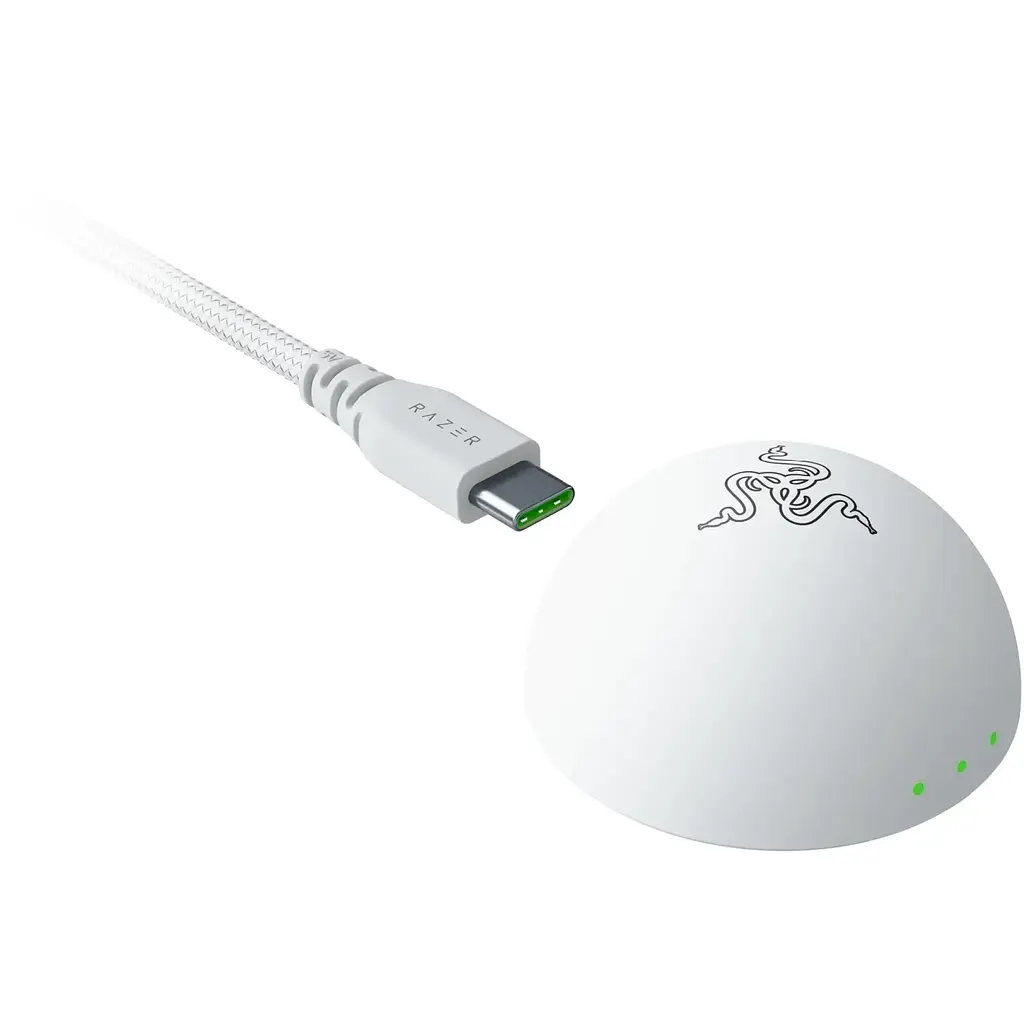 Комп'ютерна миша Razer DeathAdder V4 Pro Gen-2 RGB USB-A/WL/BT білий teh0024927 - фото 4
