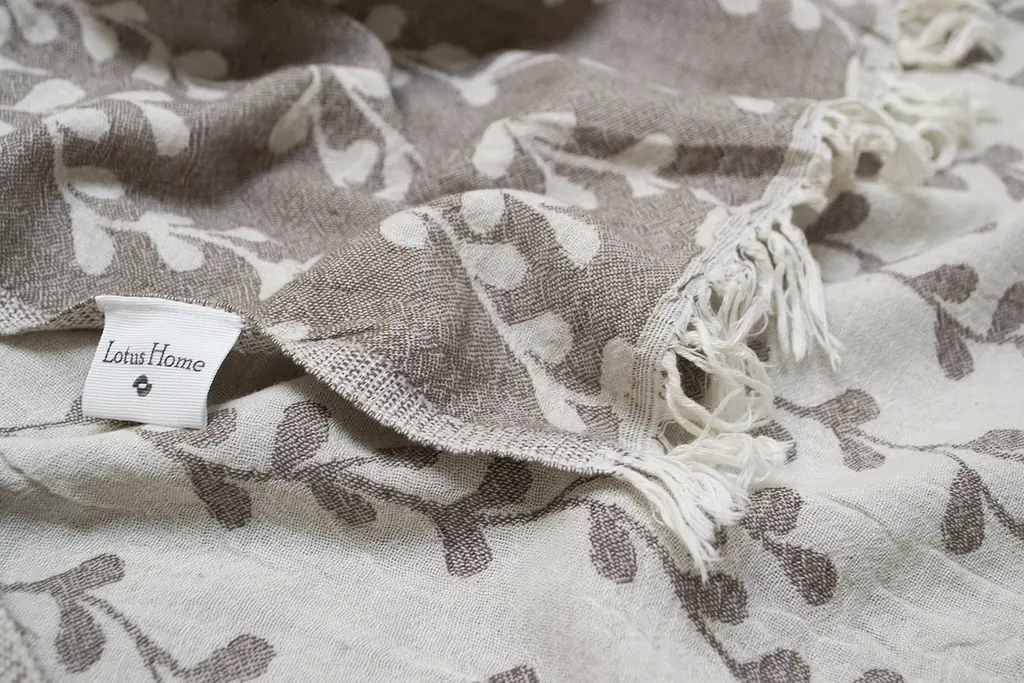 Покрывало Lotus Home - Riba kahve кофе 190x225 - фото 4