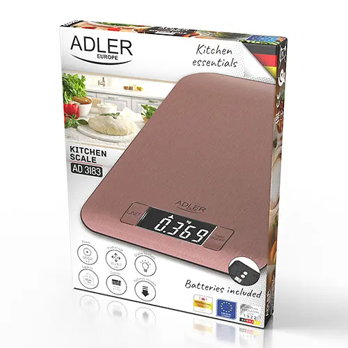 Ваги кухонні Adler AD 3183 copper - фото 7