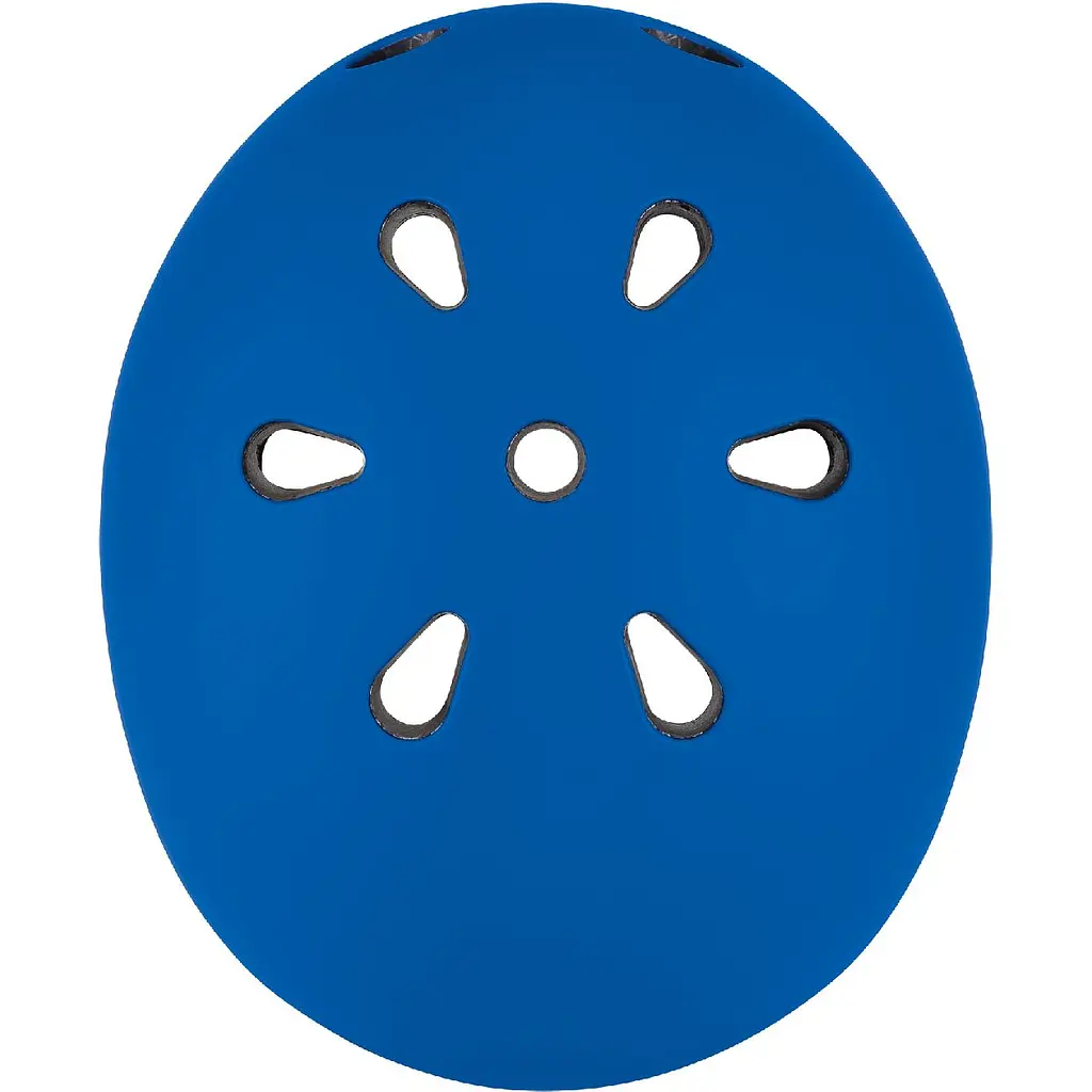 Шлем защитный Globber Evo Lights с фонариком 45-51 см синий (506-100) - фото 4