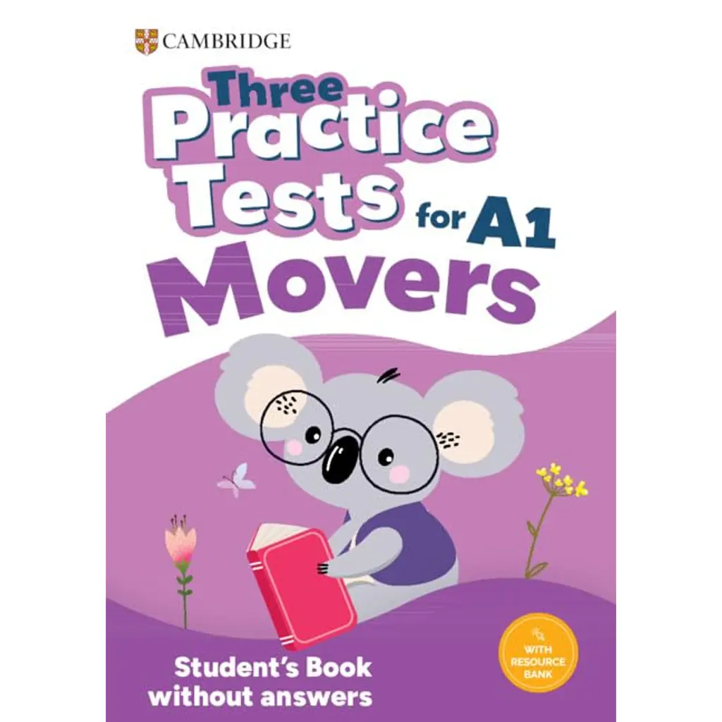 Three Practice Tests for Cambridge YLE Movers Student's Book without Answers with Audio - Монтсе Воткін