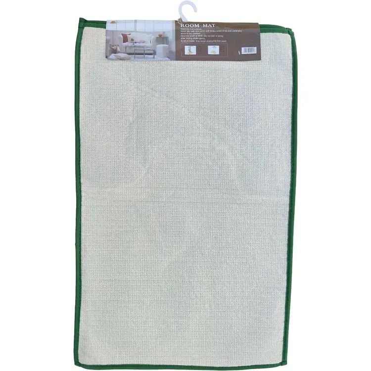 Набір килимків для ванної Vezzer 50x80 та 50x40 см зелений (VZ2036Green) - фото 2