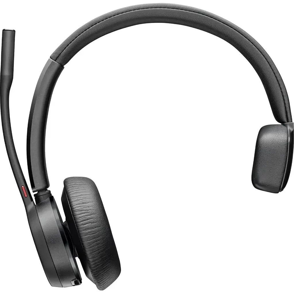 Гарнітура Poly комп'ютерна моно On-ear Voyager 4310-M з адаптером BT700 USB-A Bluetooth чорна - фото 3