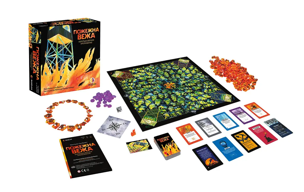 Пожарная башня Rozum - Настольная игра (R054UA) - фото 3