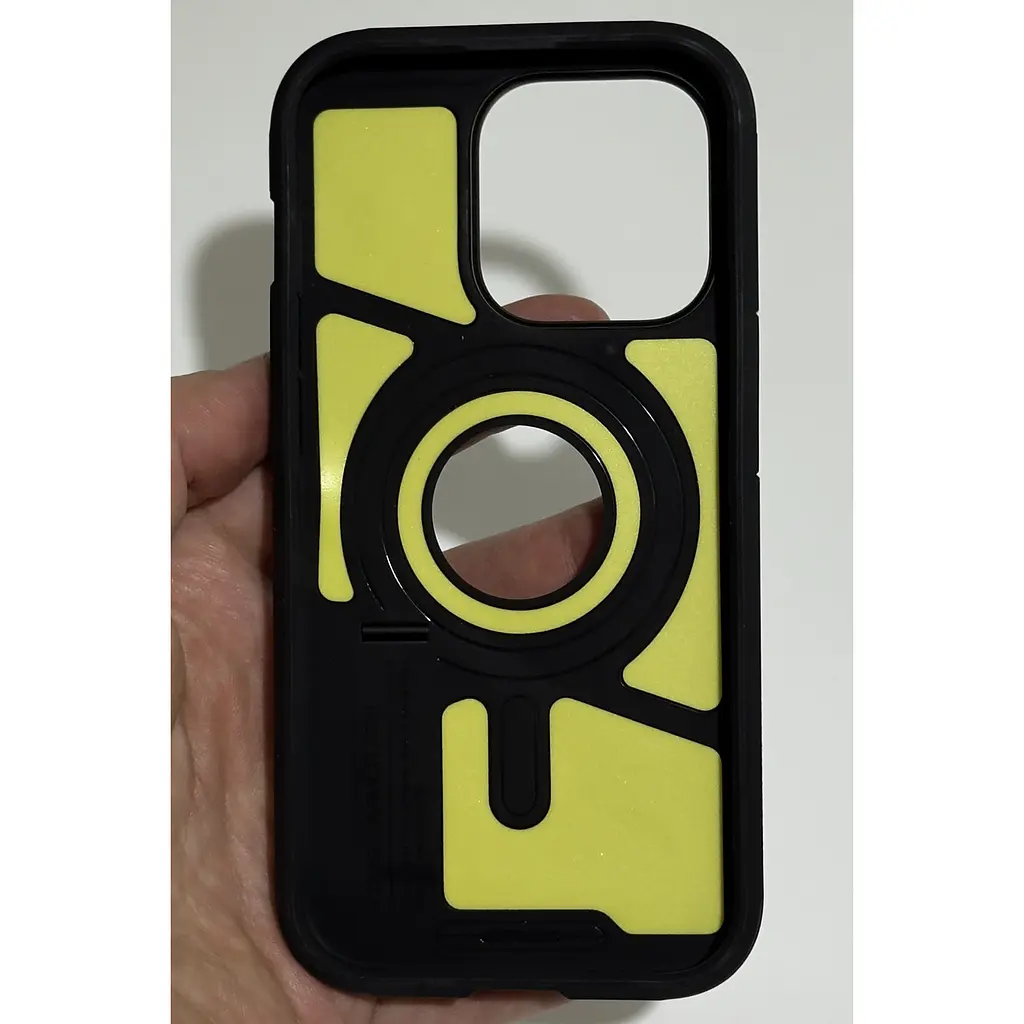 Оригінальний протиударний чохол Spigen Tough Armor MagSafe для Iphone 14 Pro (6.1") Black ACS04985 - фото 4