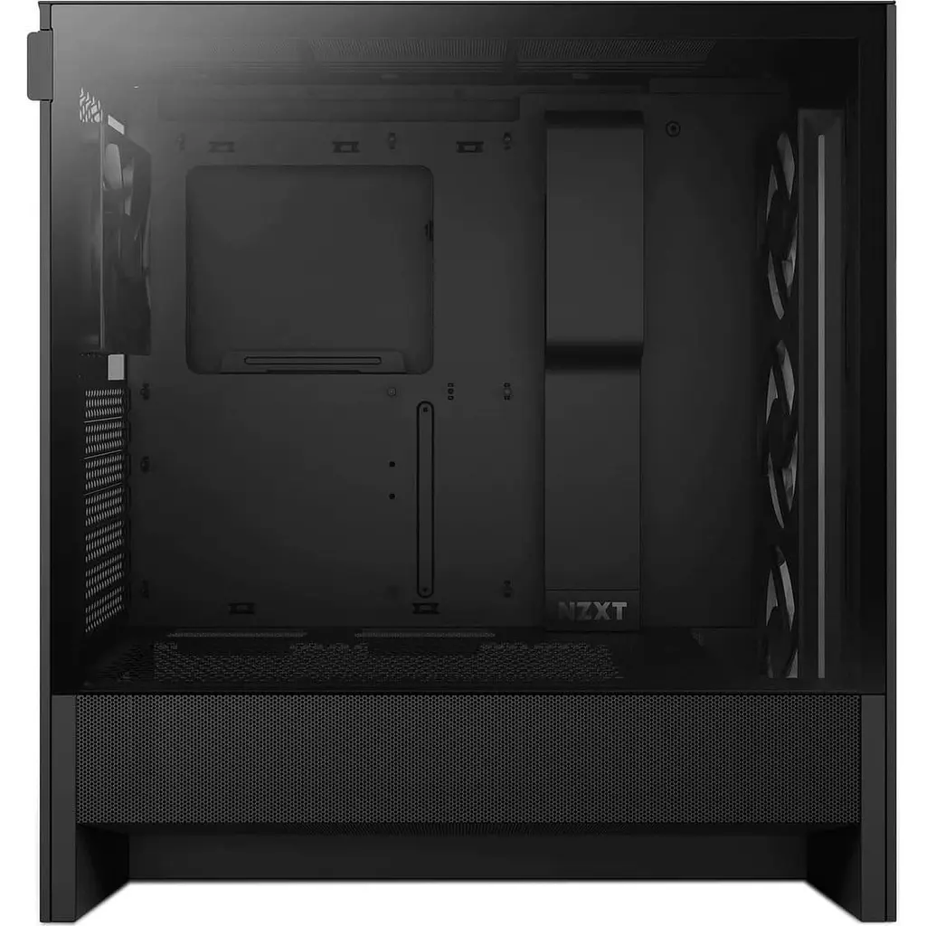 Корпус NZXT H5 Flow RGB без блока питания, черный (CC-H52FB-R1) без блока питания - фото 8