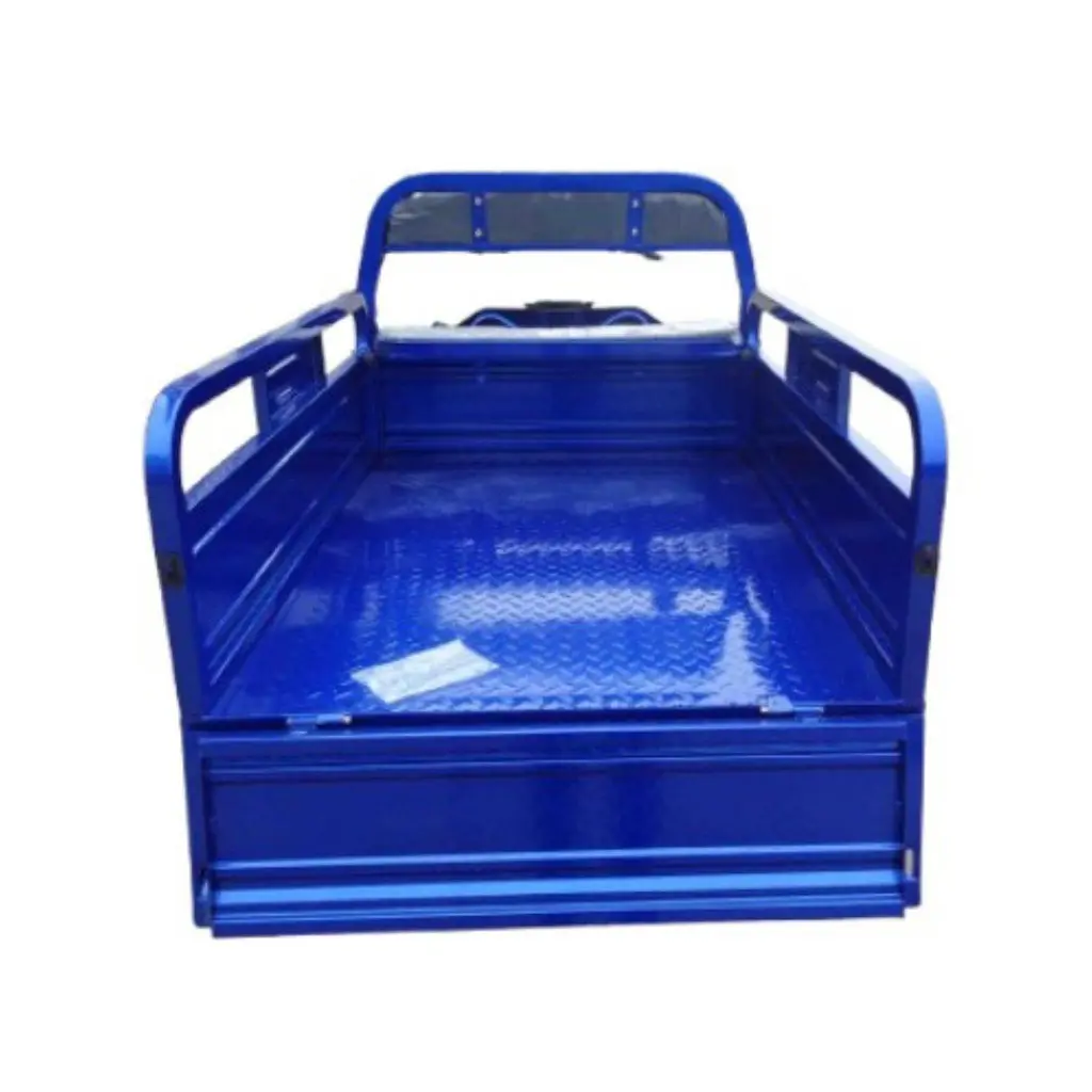 Вантажний електроскутер-самоскид триколісний CROSSER Cargo 16"  (1200W 60V, 58Ah) Синій - фото 4