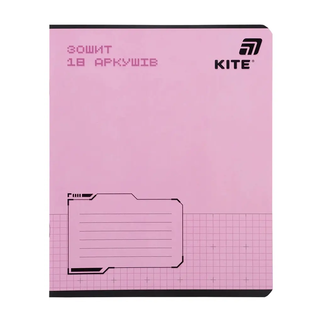 Зошит Kite One color, 18 аркушів, клітинка (K26-236-1), в асортименті - фото 8