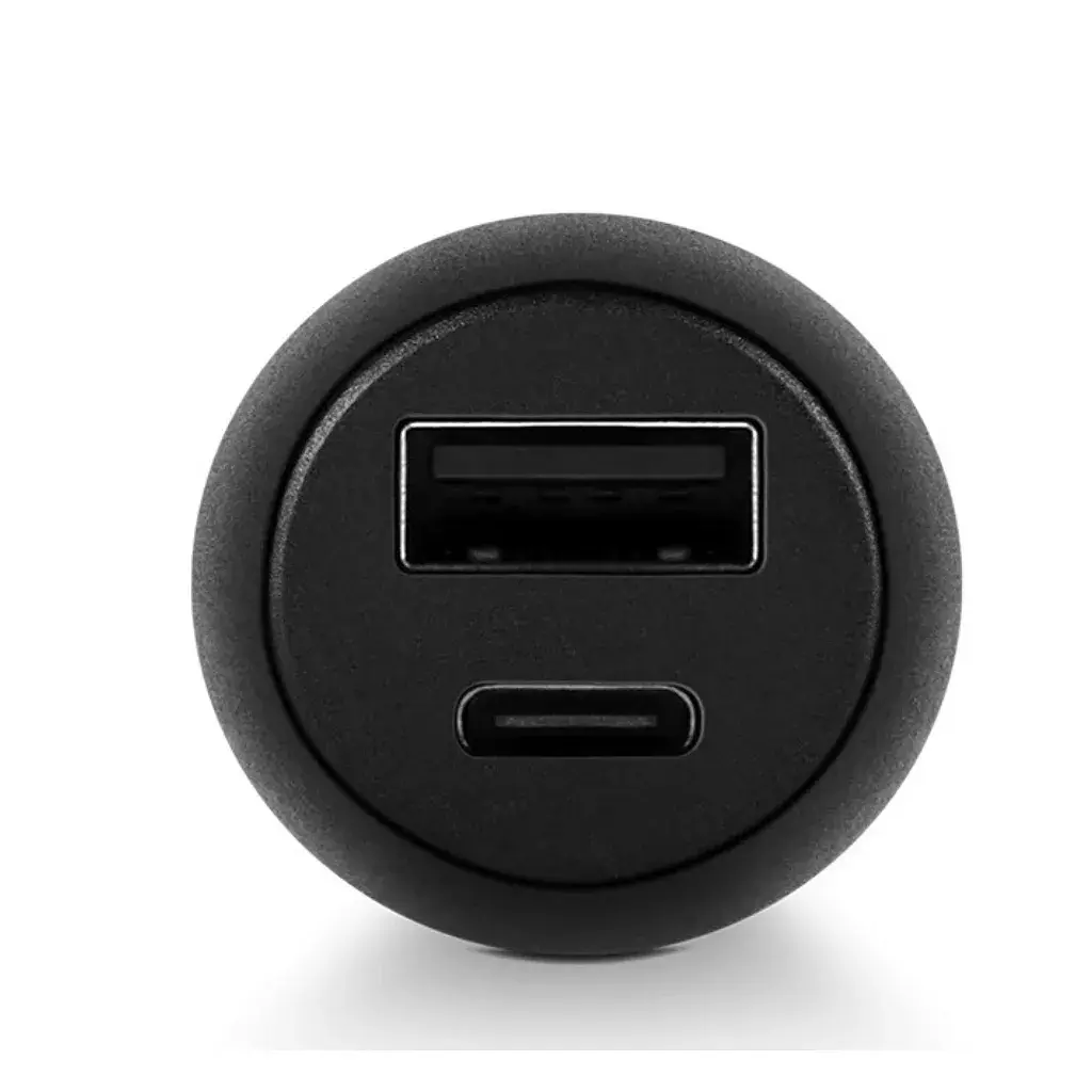 Автомобільний зарядний пристрій Ttec SmartCharger Duo USB-C/USB-A /30Вт Black (2CKS24S) - фото 2