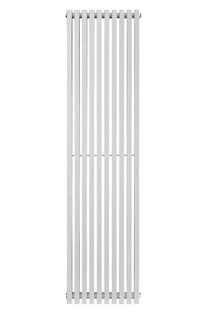 Вертикальний дизайнерський радіатор опалення Arttidesign Ancona II 10/1800/460/50 білий матовий - фото 6