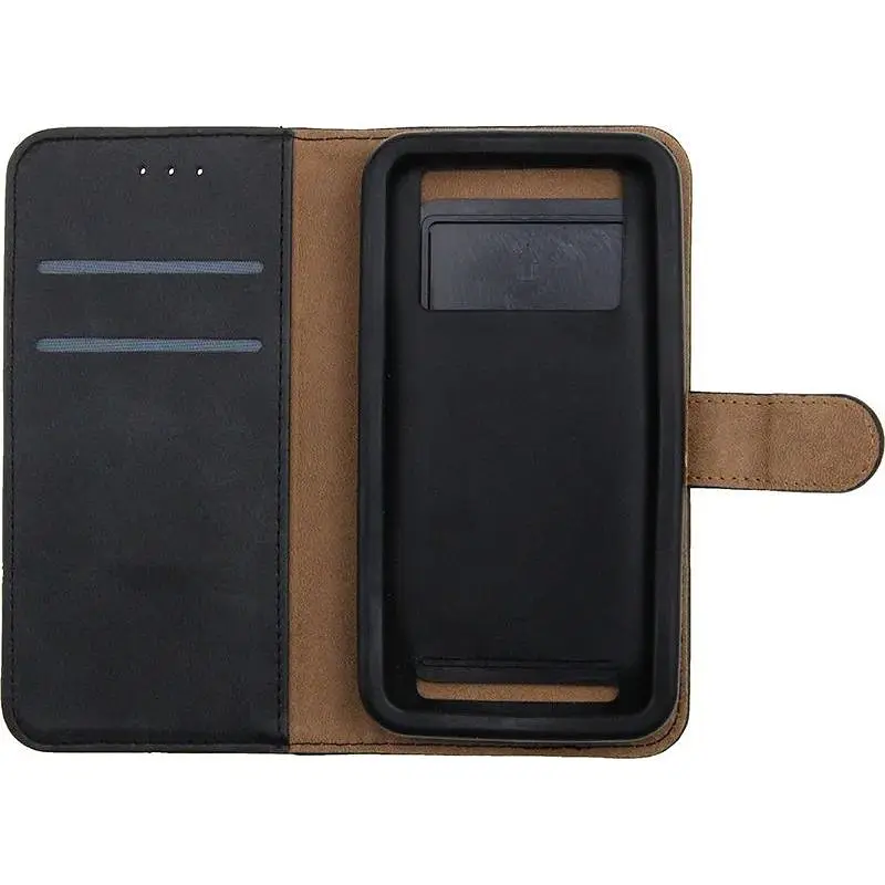 Чехол-книжка Toto Book Silicone Slide Universal Cover 5.6" (№1) Black - фото 4