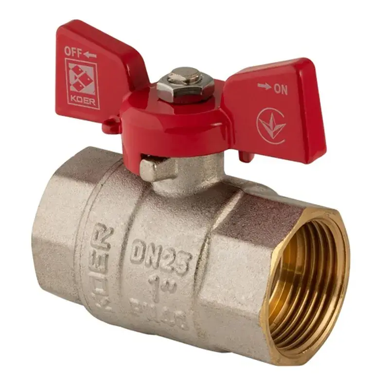Кран кульовий Koer 1" ГГМ (KR.217) KR0025