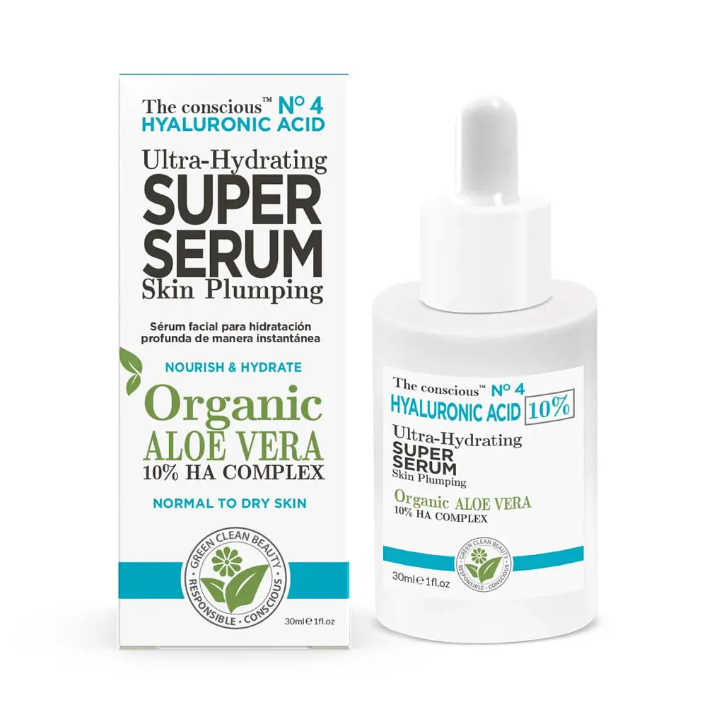 Сыворотка для лица The Conscious 10% Hyaluronic Acid Serum Ultra-hydrating 30 мл - фото 2