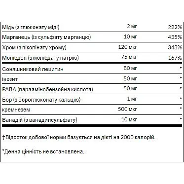 Мультивитаминный комплекс Swanson Multi High Potency 120 капсул - фото 3