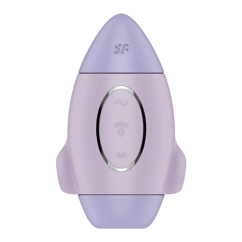 Вакуумний кліторальний вібратор Satisfyer Mission Control Violet - фото 3